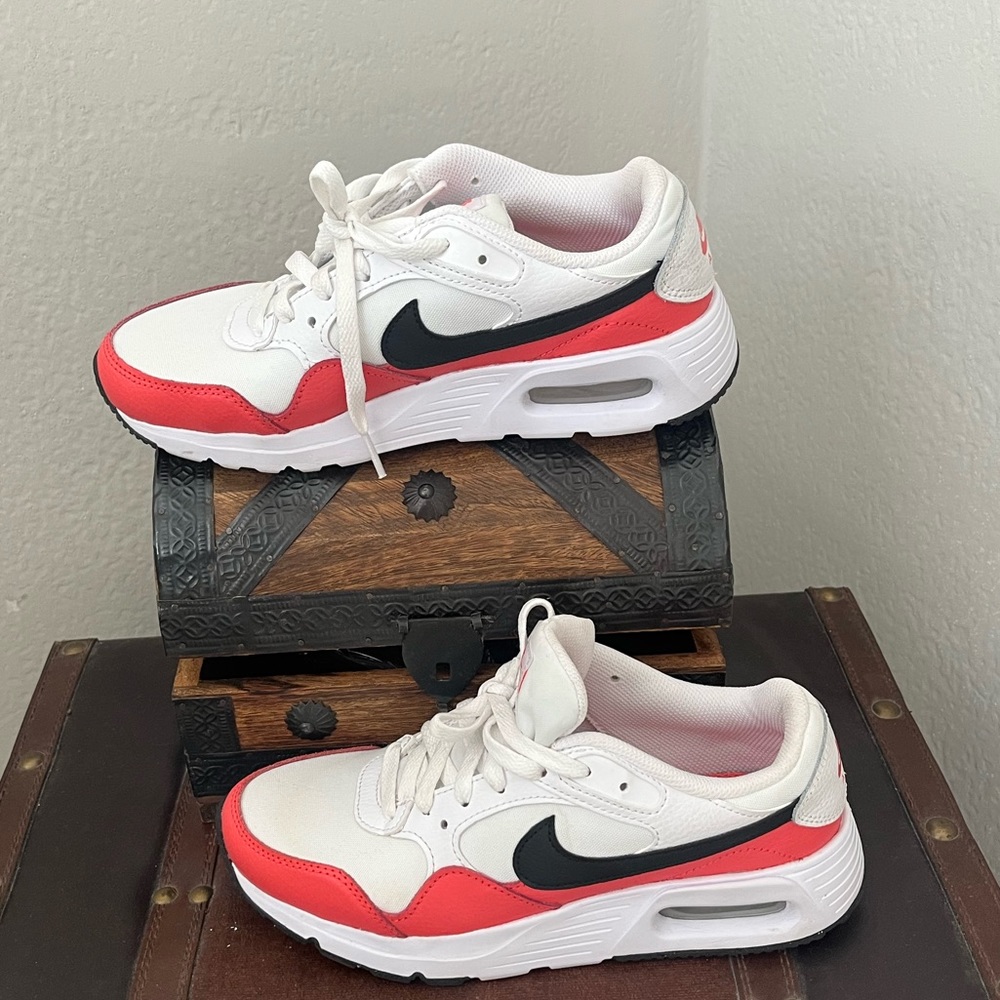 Nike Womens Air Max SC CW4554-111 White Casual Shoes Sneakers Size 7